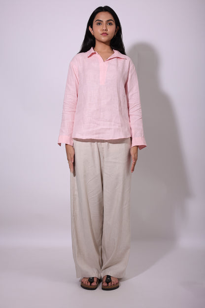 The V-Neck Collared Shirt