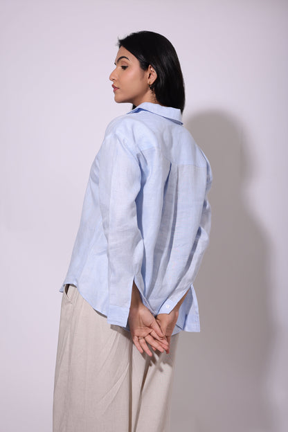 The V-Neck Collared Shirt