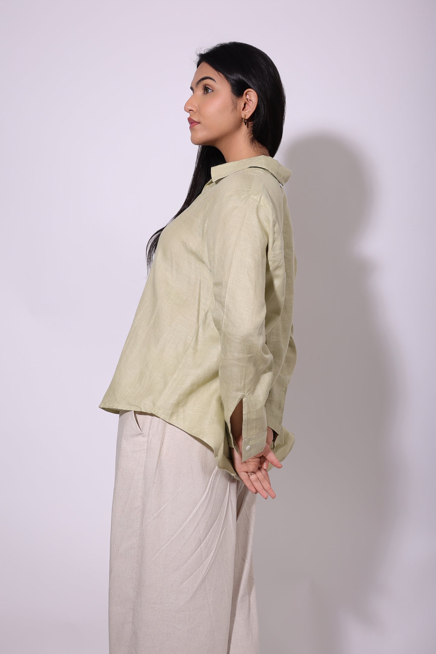 The V-Neck Collared Shirt
