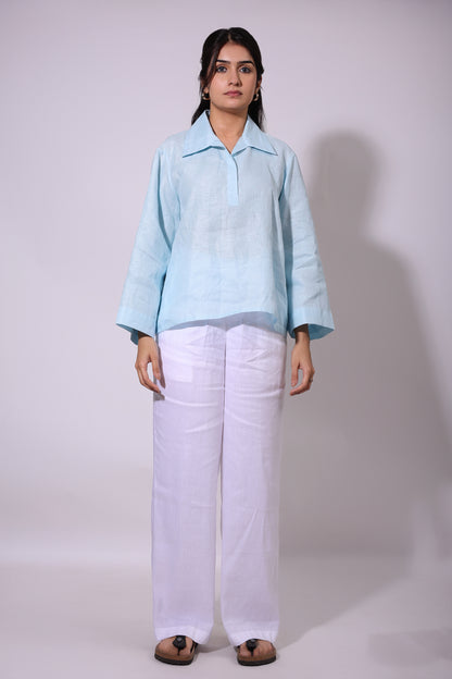 The Pleated Back Top