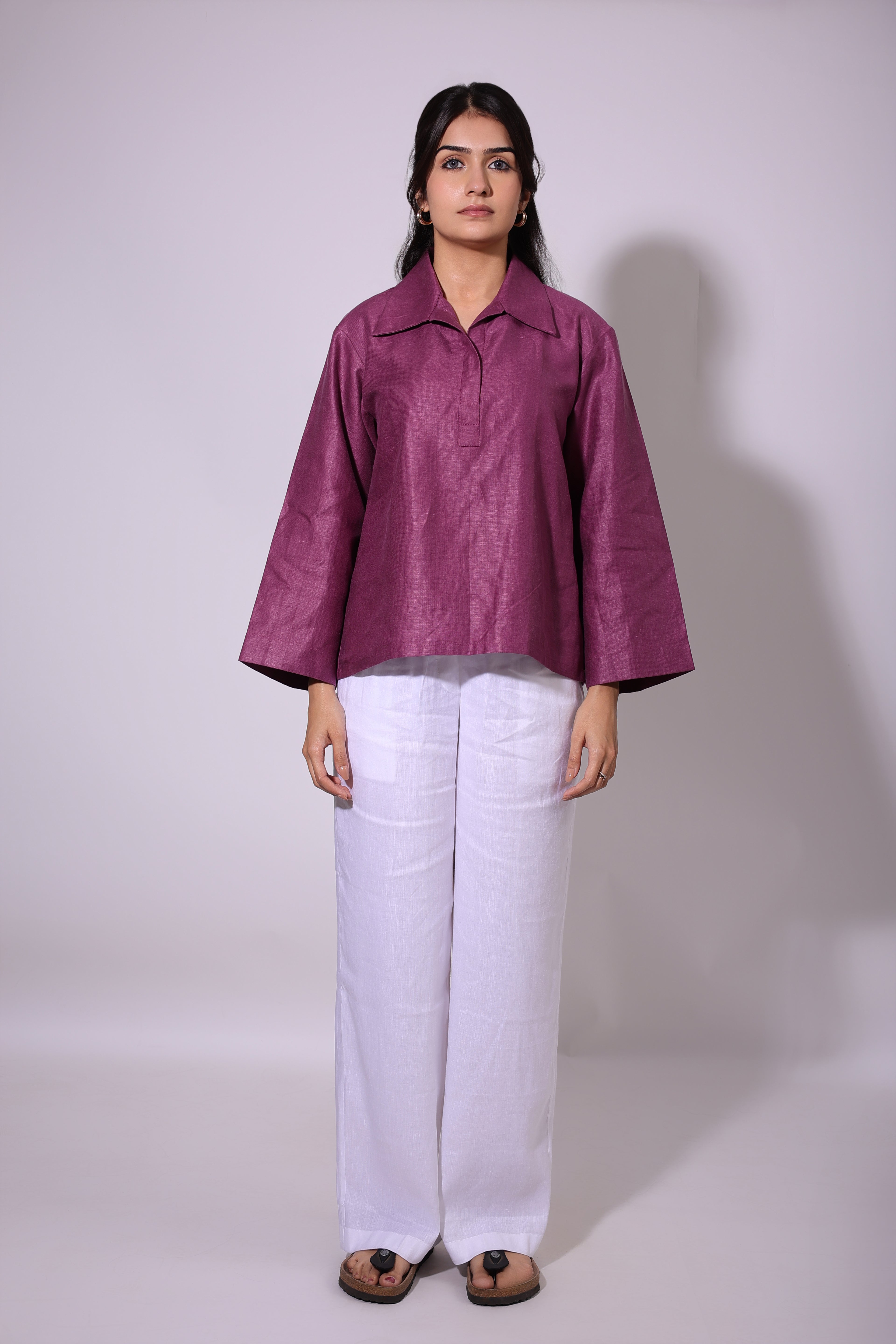 The Pleated Back Top