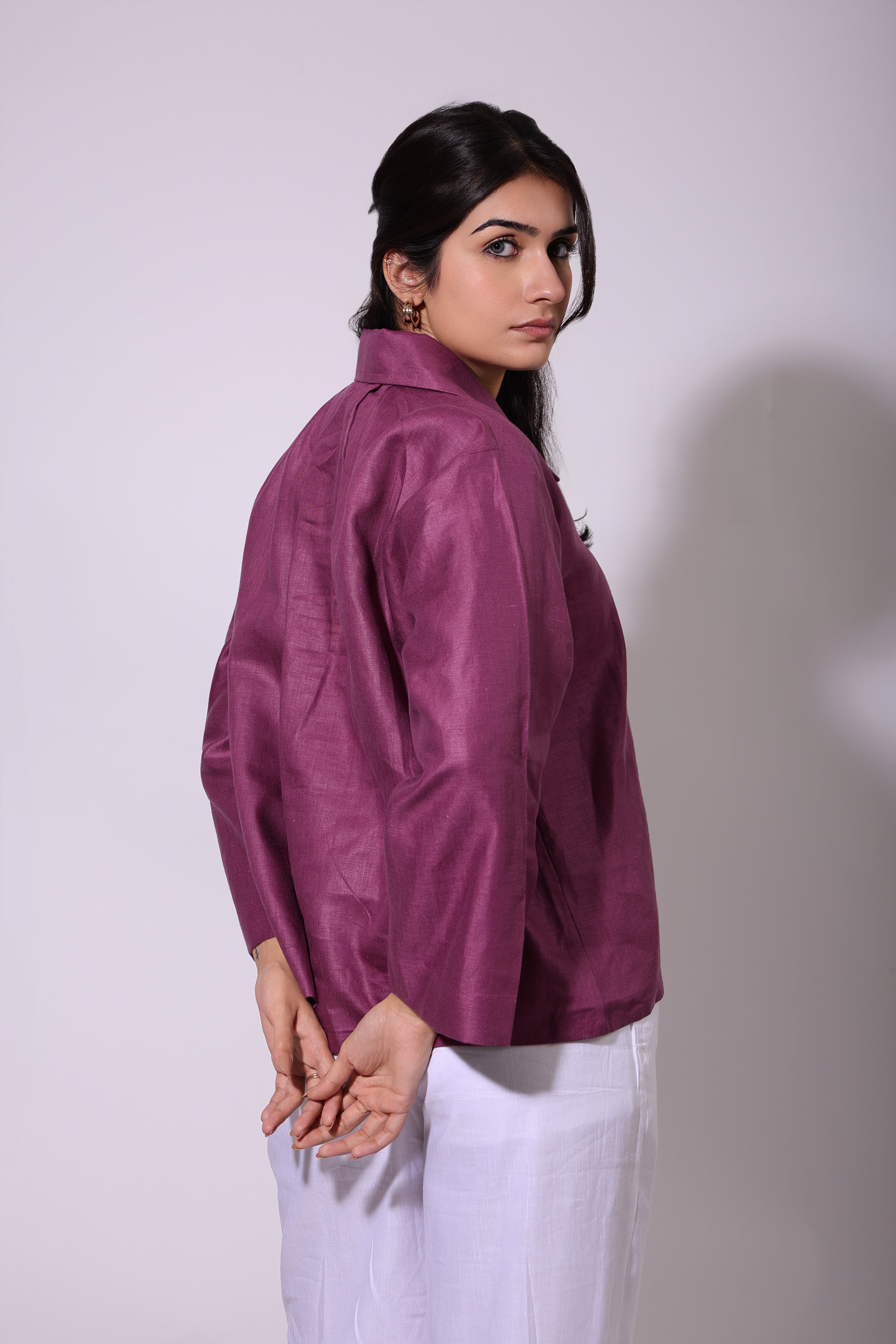 The Pleated Back Top